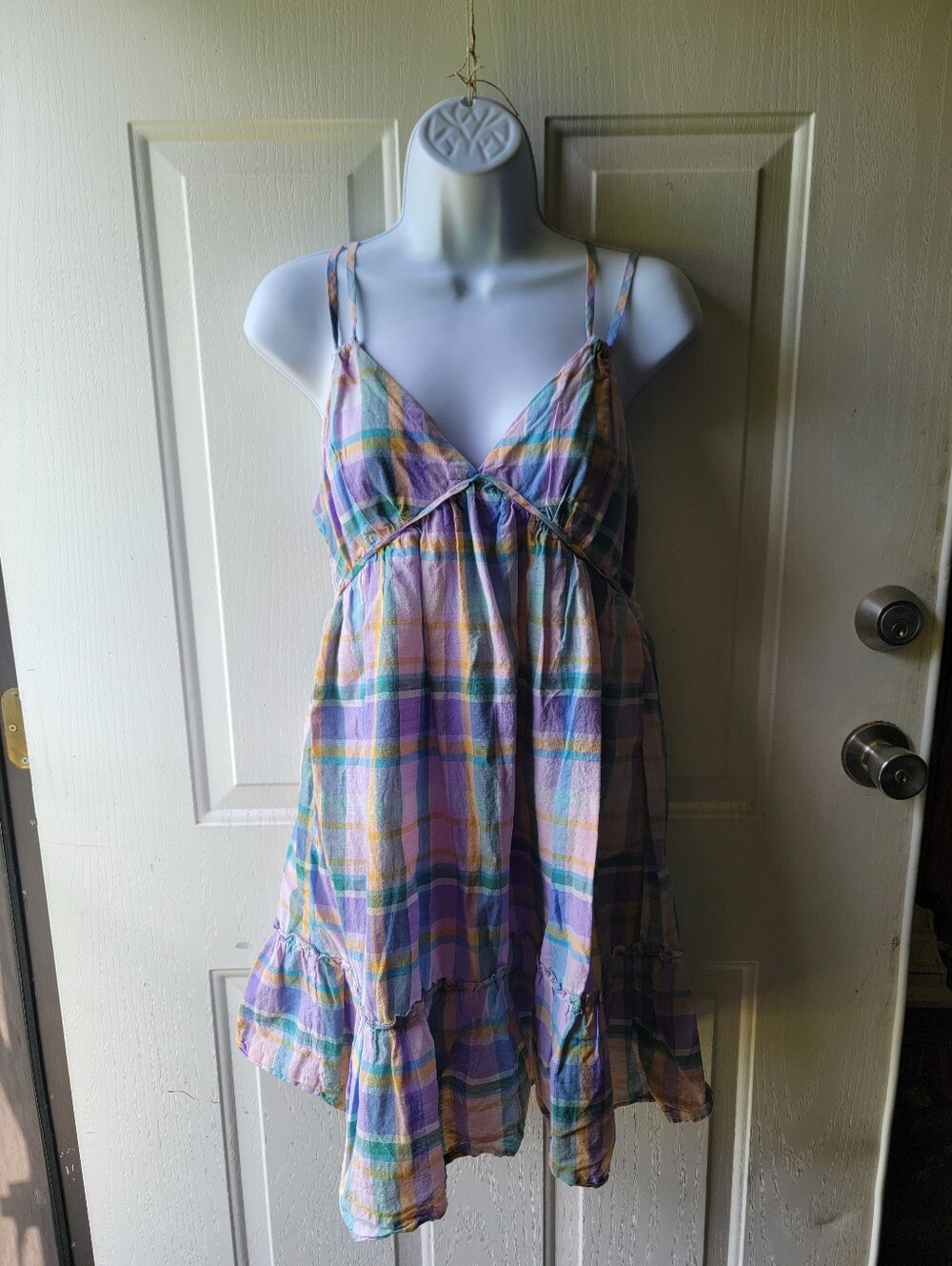 Wild Fable Cottagecore Plaid Dress Size Medium